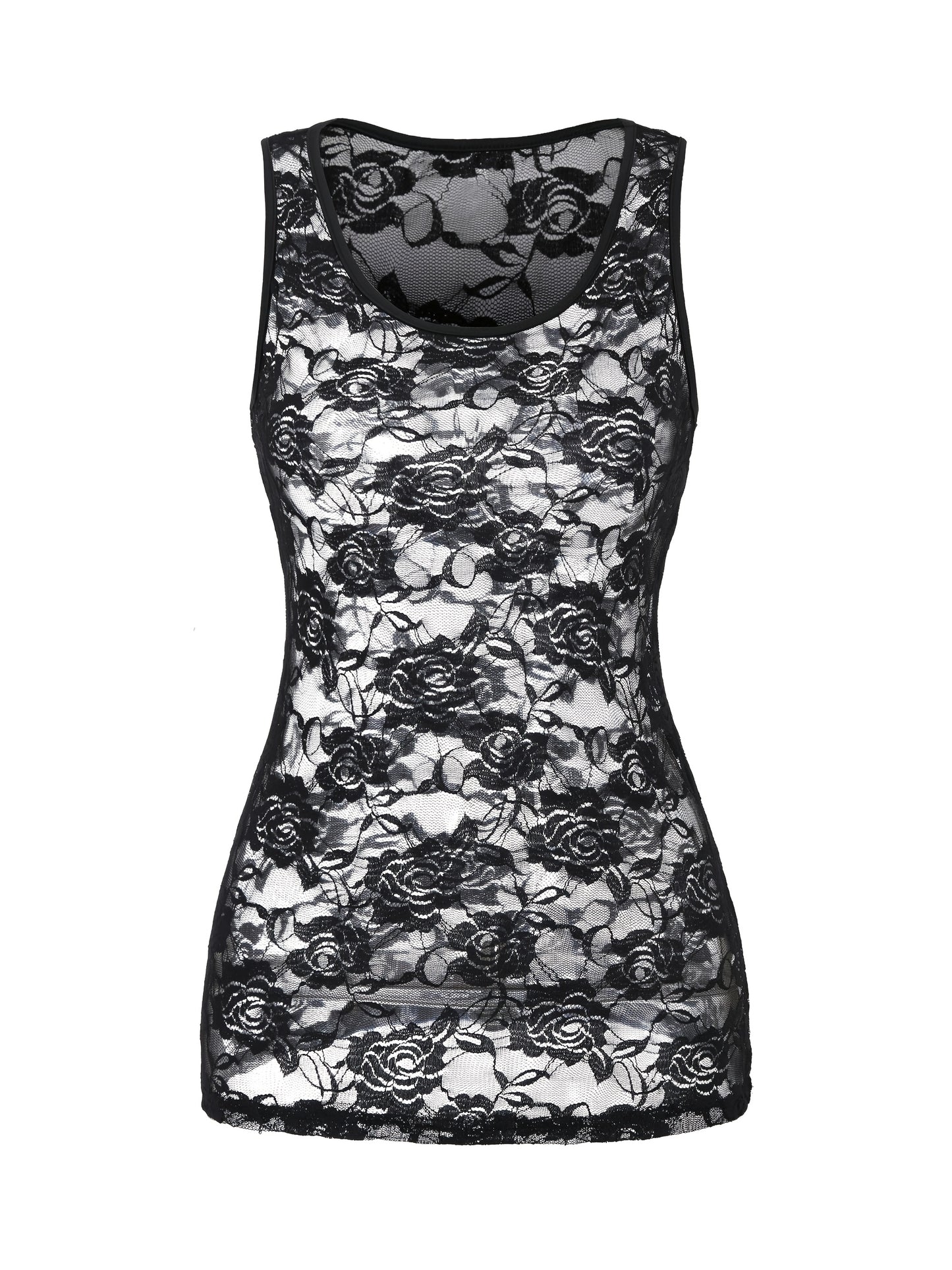 Dark Patterned Lace Two-Piece T-Shirt - Targeted Development for Stylish Casual Wear