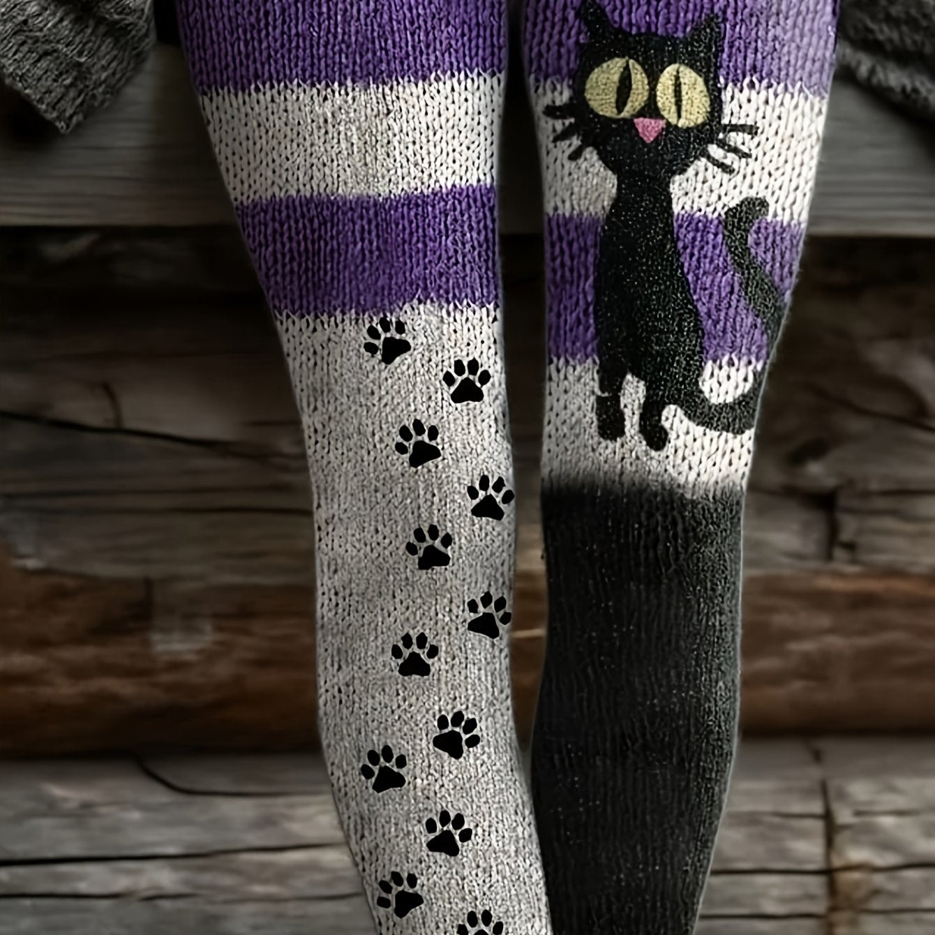 High-Waisted Sweater Leggings