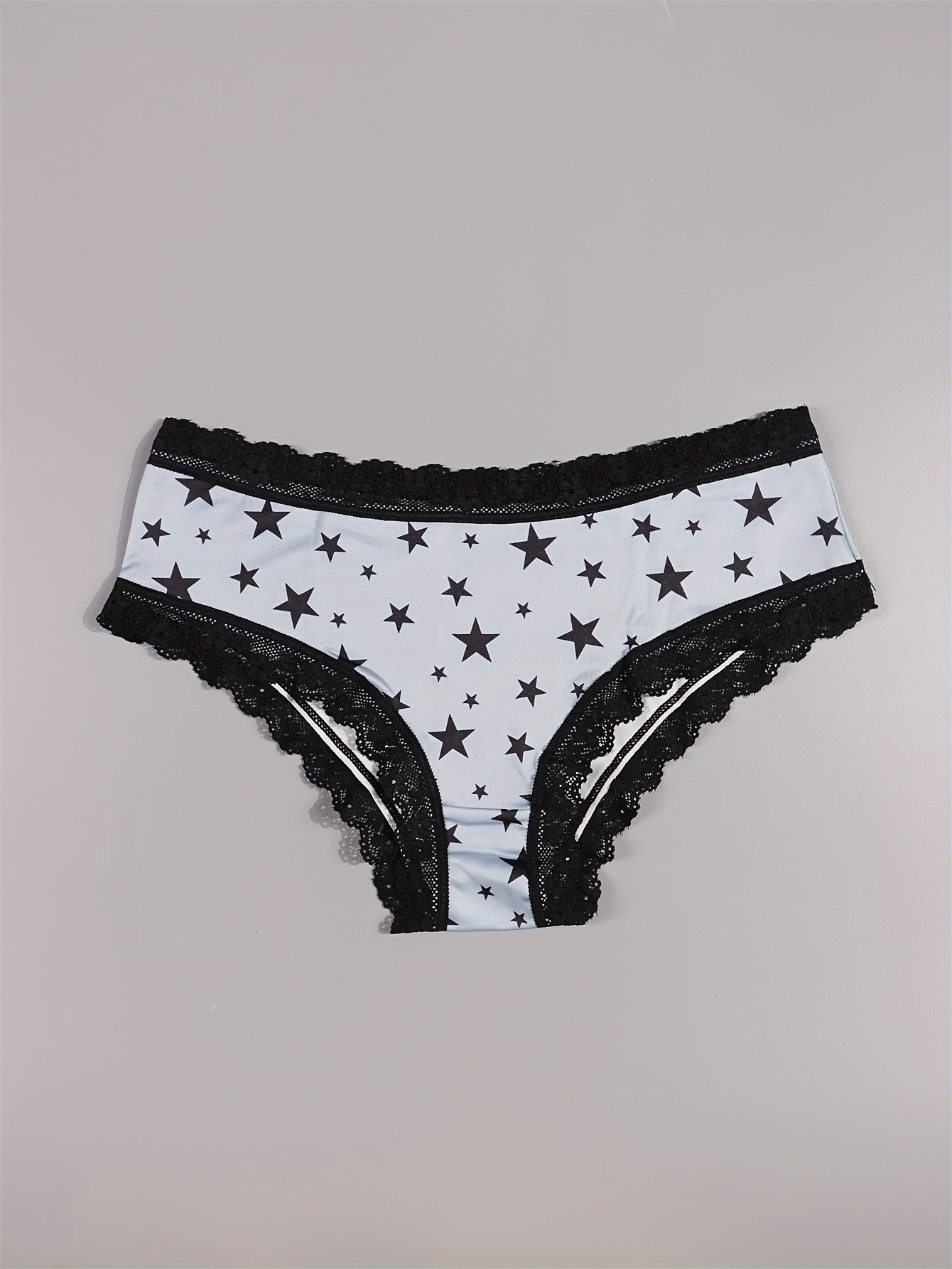 Sexy Cute Gothic Chic 10pcs Low-Rise Briefs - Contrast Lace, Allover Halloween Print, Comfortable Hipster Panties - Assorted Styles, Perfect Gift Idea for Special Occasions Or Daily Wear