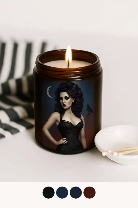 Viola - Amber Jar Scented Candles