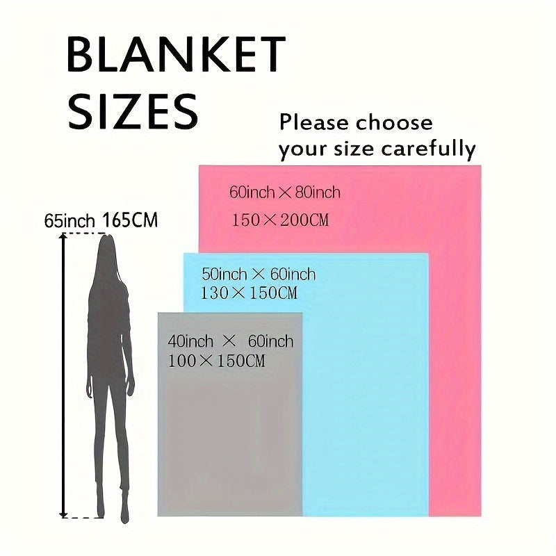 [1pc Gothic Crow Blanket] 1pc Gothic Crow Pattern Flannel Blanket | Halloween Gift Blanket for Family and Friends, Midday Nap Blanket, Throw Blanket, Sofa Blanket, Camping and Travel Multi-purpose