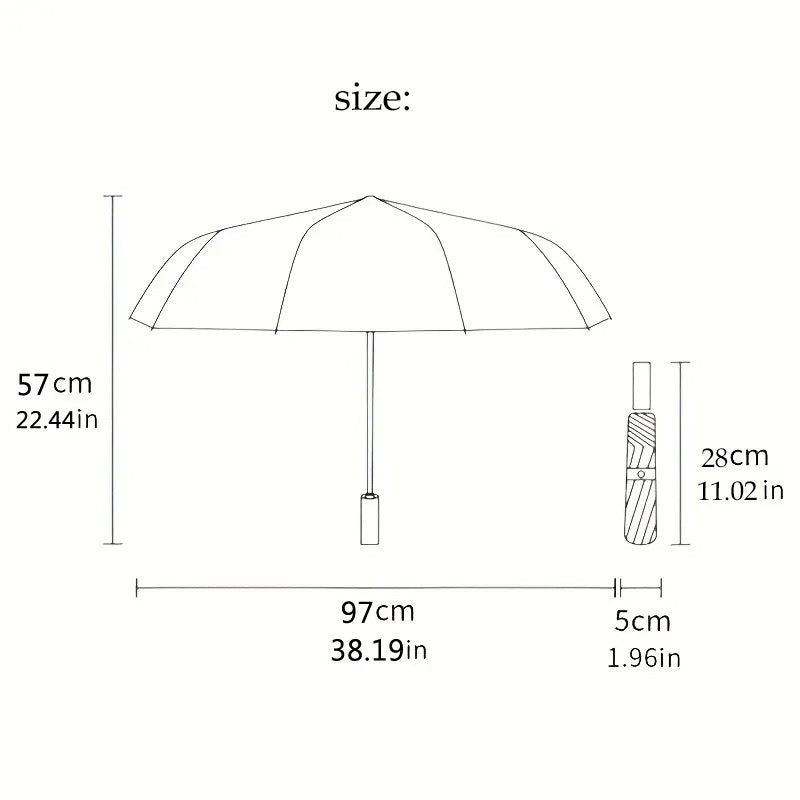 Jason Voorhees Inspired Automatic Folding Umbrella - Horror Movie Design with Jason, Friday the 13th, Halloween - Compact Travel Umbrella, Durable 8-Rib Shaft, Automatic Open/Close, Perfect Gift for Horror Fans & Jason Voorhe