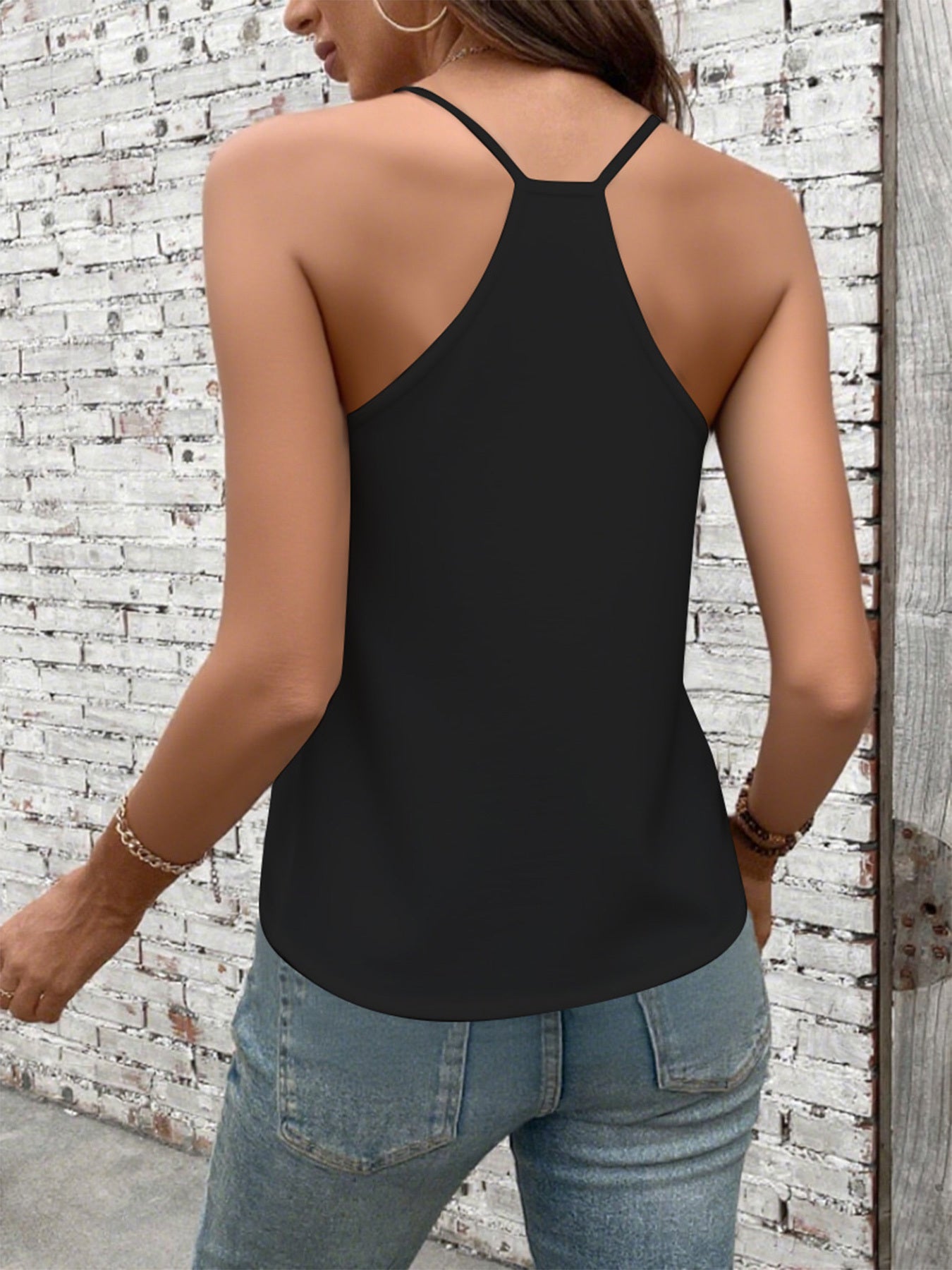 Women'S Sexy Gothic Graphic Tank Top - Sleeveless Shirt with Skulls, Edgy Streetwear Outfit for Concerts, Parties & Casual Attire - All-Season Fashion Statement Piece, Party Attire, Trendy Fashion, Comfortable Fit, Casual Wea
